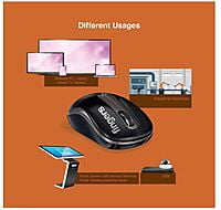 FINGERS GlidePro Wireless Mouse with Nano USB Receiver (Highly Responsive |