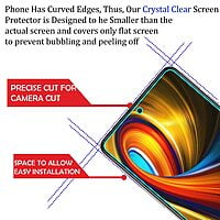 Tempered Glass for POCO M4 5G, Edge to Edge, HD & Built-In 9H Hardness Screen