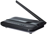 D-Link DSL-2730U Wireless-N 150 ADSL2+ 4-Port Router (Black)