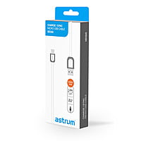 Astrum Micro USB Flat Cable UD360 White