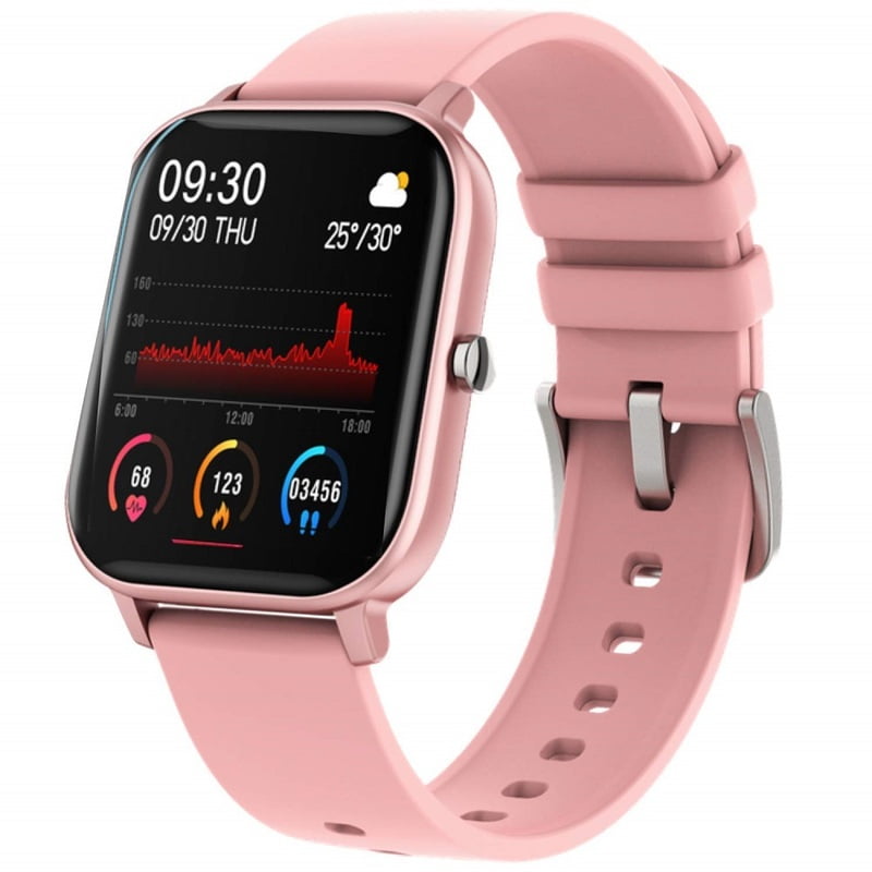 Fire-Boltt BSW001 Smart Watch with SPO2, Heart Rate, BP, Fitness and Sports Tracking, Pink