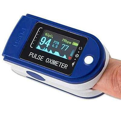 Pulse Oximeter Fingertip-Blue