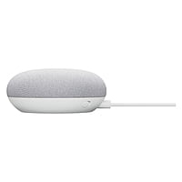 Google Nest Mini Smart Voice Activated Speaker, Chalk