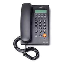 Hola TF 700 Corded Speaker Phone with Caller ID (CLI) and Two Way Speakerphone (Black))