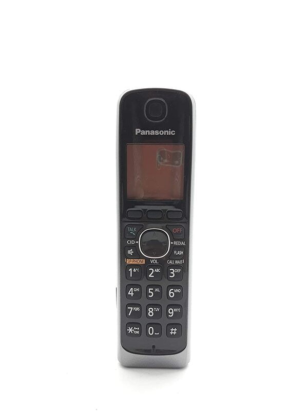 Panasonic Single Line KX-TG3811SXM 2.4 GHz Cordless phone (Black)