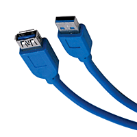 USB Extension cable 1M 3.0 V (Blue)