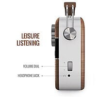Saregama Carvaan Hindi - Portable Music Player with 5000 Preloaded Songs, FM/BT/AUX (Oak Wood Brown)