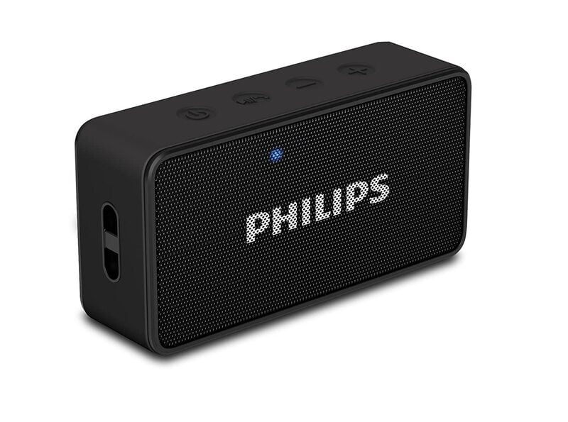 Philips BT60BK Bluetooth Wireless Portable Speaker (Black) with FM