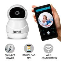 Beetel CC2 1080p Full HD WiFi Smart Security Camera| 360° Viewing Area |Intruder Alert | Night Vision | Two-Way Audio |Inverted Installation|Cloud Storage