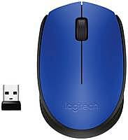 Logitech M171 Wireless Mouse | Blue with black