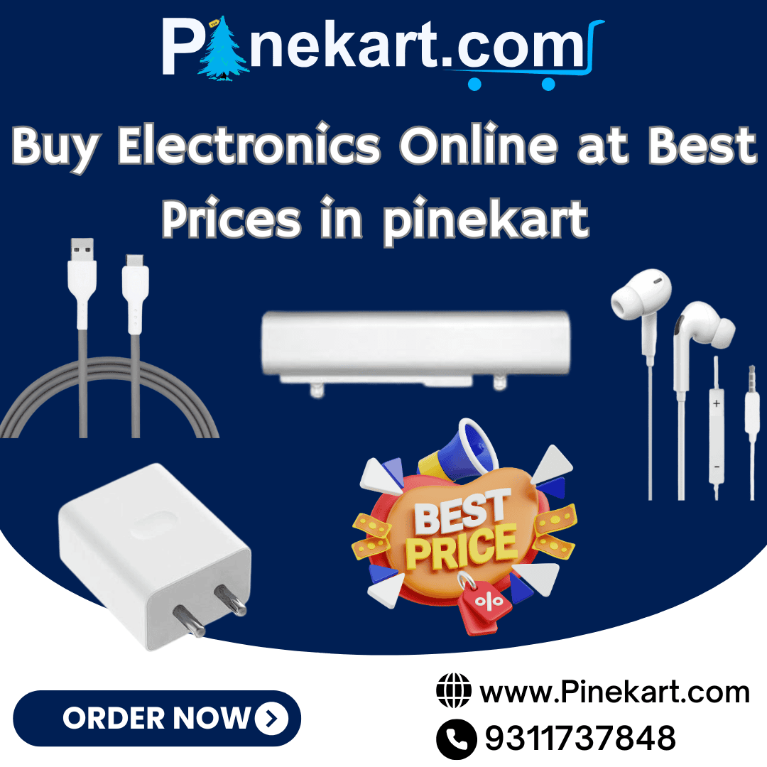 "Buy electronics online in India at the best prices, featuring top brands, latest gadgets, exclusive discounts, and convenient doorstep delivery."