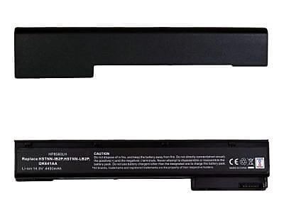 Laptop Battery For HP 8560W, 14.4V 8 Cells 4400mAh – Compatible