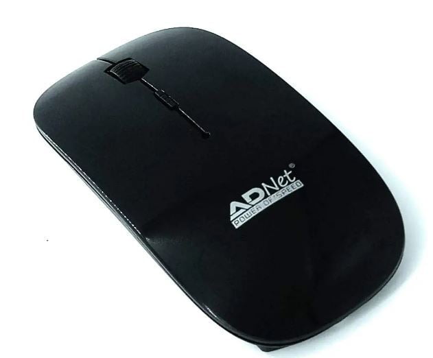 ADNET Wireless Optical Mouse Black 2.4 Ghz