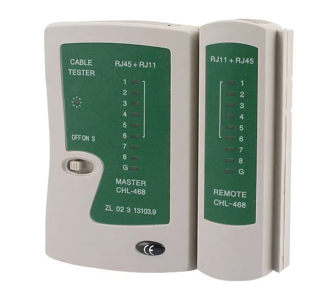 RJ45 and RJ11 Network Cable Tester