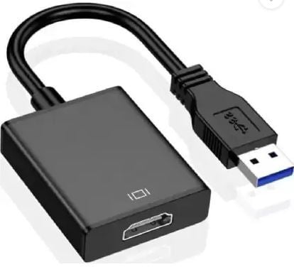 USB 3.0 to HDMI Adapter, 1080P Multi-Display Video Converter for Laptop PC Desktop to Monitor, Projector