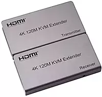 HDMI Extender 60M with KVM Audio Output IR Control Support USB Mouse and Keyboard Extension Over cat5e cat6 Cable,Video Resolution up to 1080p