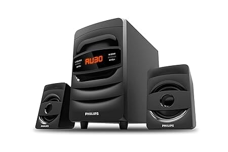 Philips Audio MMS2625B 2.1 Channel Bluetooth & Wired Multimedia Computer Speaker (Black)