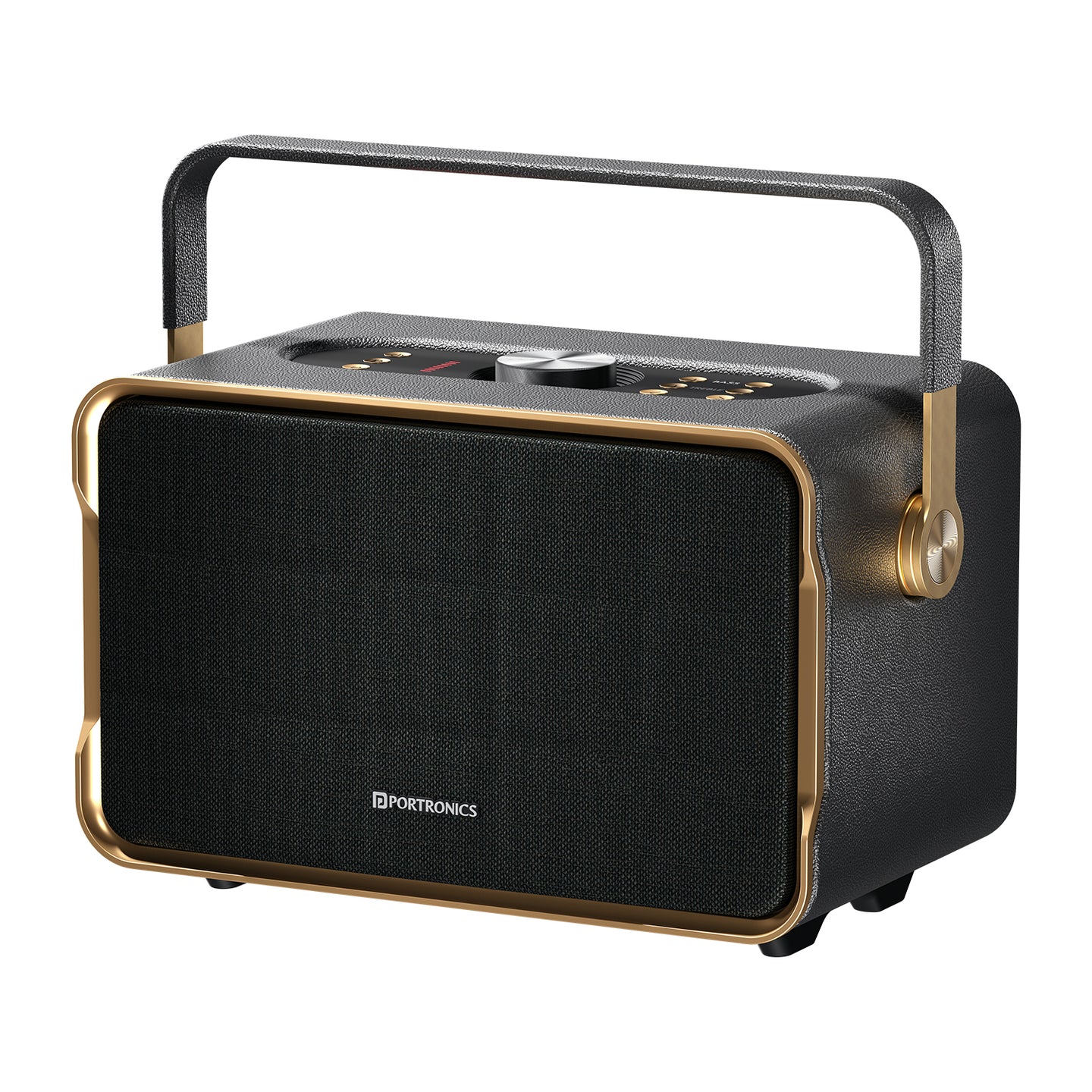 Portronics Harmony 80W Premium Portable HD Sound Speaker, Upto 6 Hours Playtime, 2.1 Channel