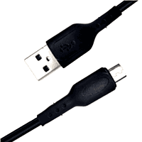 Champion USB to Micro 3Amp Data Sync & Charging Cable PVC 1M for all Android & Micro USB Devices (White)