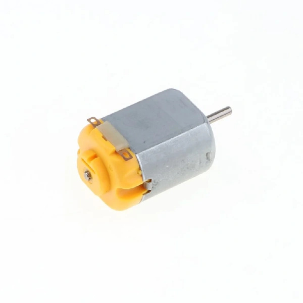 12V 10W DC Toy Motor | Standard Size & Yellow Base | High Efficiency for DIY & Robotics