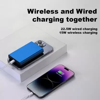 Champion 10000mAh Magnetic Wireless Power Bank – PD Fast Charging for iPhone & Android