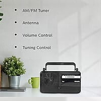 Philips Audio RL191/94 – MW/FM Bands Radio with 180mW RMS Sound Output Philips Audio RL191/94 – MW/FM Bands Radio with 180mW RMS Sound Output