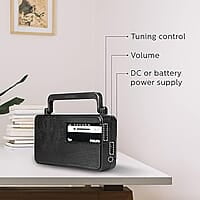 Philips Audio RL191/94 – MW/FM Bands Radio with 180mW RMS Sound Output Philips Audio RL191/94 – MW/FM Bands Radio with 180mW RMS Sound Output