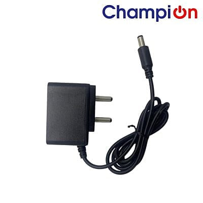 Champion 5V 1Amp Power Adapter Pin Size (5.5mm*2.5mm) For Electronic Instruments (Black)