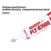 FLY-B7000 Multipurpose Soft transparent Adhesive