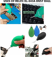 RL-043A Dust Ball 2-in-1 Ring and Ball Apparatus - Precision Cleaning Tool for Electronics