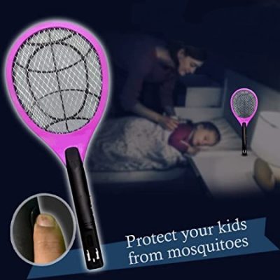 Champion Mosquito Racket Bat Rechargeable Electric Insect Killer Indoor, Outdoor