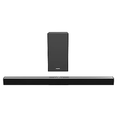 "Philips TAB4228/94 2.1Ch Bluetooth Soundbar - 160W, Rich Bass, 3 EQ Modes, Multi-Connectivity (Black)"