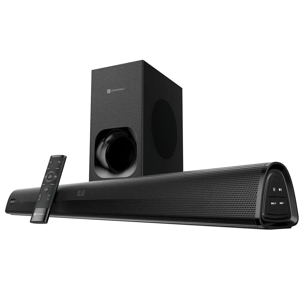 Portronics Pure Sound 107 | 200W Soundbar with Subwoofer