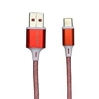 Champion 65W SuperVOOC Type-C Data Sync & Fast Charging Cable , Compatible with Samsung, Mi, Realme, Oppo, Vivo, OnePlus, Nothing Devices, Fishnet , 100cm (Red)