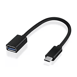 Type C Male to USB 3.0 Female OTG Data Cable Connector -Black