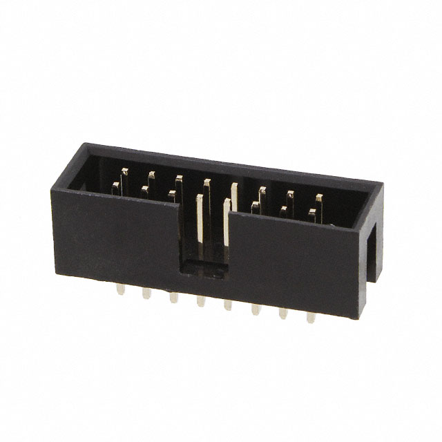 2mm Pitch SMT SMD Male Shrouded Box Header – Straight IDC Connector for PCB Applications