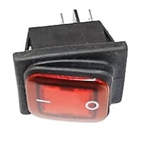 Waterproof Rocker Switch 4Pins 16A 250V Push Button Switches with LED