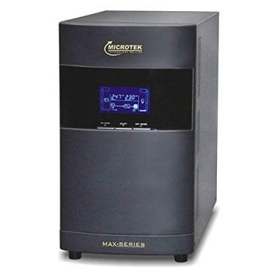 Microtek-Online UPS MAX-2KVA 72V Pure Sinewave with in-Built Batteries (12V 7AHx6),Black
