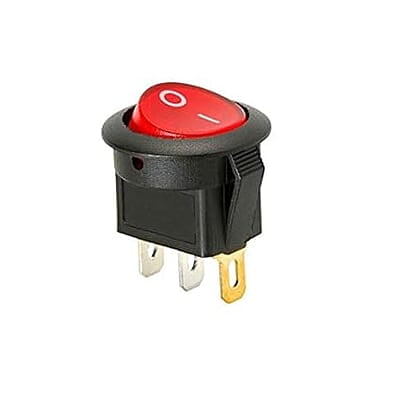 Round Rocker switch with Lamp