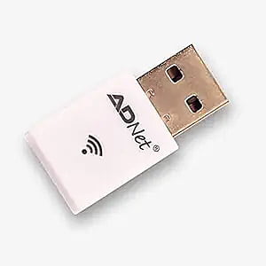 Adnet AD 1020 Network USB WIFI Dongle to DVR Receiver For PC (White)
