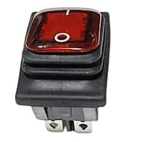 Waterproof Rocker Switch 4Pins 16A 250V Push Button Switches with LED