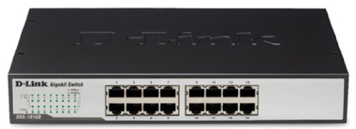 D-Link DGS-1016D 16-Port Gigabit Unmanaged Desktop Switch