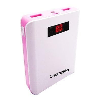 Champion Z-10 10400 mAh Digital Power Bank (Black & White)