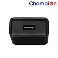 Champion 5V 1Amp USB Charger For All Mobile Phones Tablets Smart Watch Bluetooth Speakers (Black)