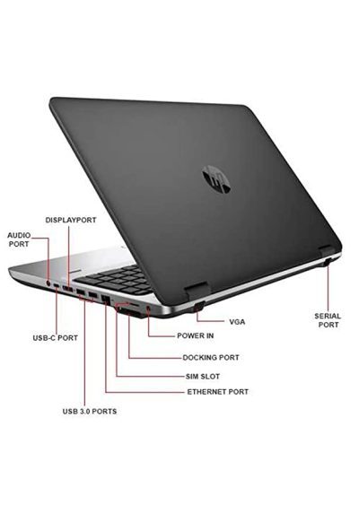 HP ProBook 640 G3 ,Core I5 7Th Gen/8GB/256GB SSD/Webcam/ 35.5cm (14 Inch) /Windows 10 Pro, (Certified Refurbished by HP)