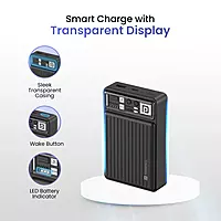 Portronics Luxcell Mini 20K Advanced 20000 mAh Smallest Power Bank (Black) Portronics Luxcell Mini 20K Advanced 20000 mAh Smallest Power Bank (Black)