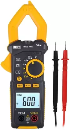 Meco 54+ TRMS 3-3/4 Digit 4000 Count 600A AC Autoranging Digital Clampmeter