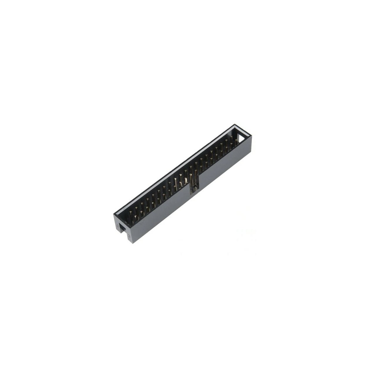 FRC Male Header Straight PCB Mount Without Lock -1.27mm Pitch