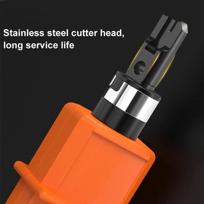 Punch Down Tool (HT-314B ) With 110 Modules , Multifunctional Wire stripper Cutter Tool ,Ethernet Punching Tool For CAT5E/6E Network Cables