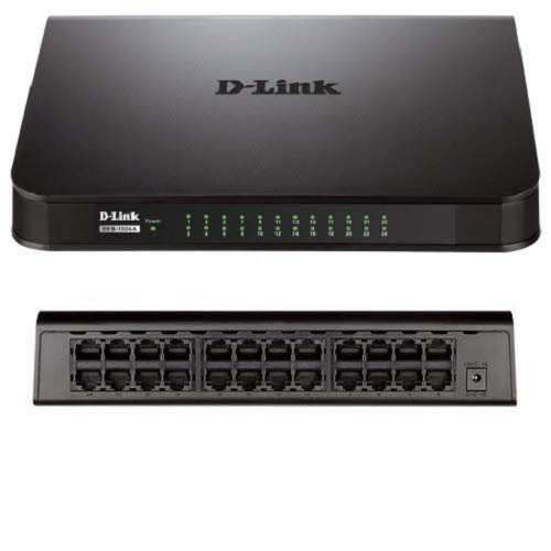 D-Link DES-1016A 16 Port 10/100 MBPS Switch, Black